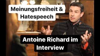 Antoine Richard im Interview - Medien, Meinungsfreiheit und Hate Speech