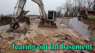 Tearing Out The Basement And Finishing The House Demo