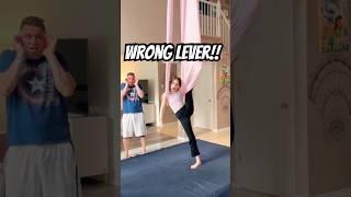 WRONG LEVER!