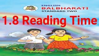 @swatisclasses STD 2 English Balbharati Unit 1 Lesson no 1.8 Reading Time