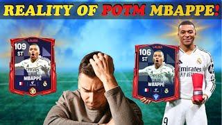 POTM MBAPPE Fc 25 Review   , mbappe potm review fc mobile