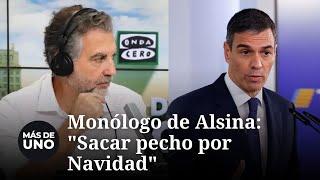 Monólogo de Alsina: "Sacar pecho por Navidad"