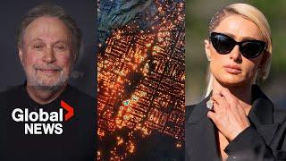 LA wildfires: Paris Hilton, Billy Crystal and other celebs lose homes in the Hollywood Hills