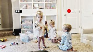 Hidden Camera Captures Twins with a BOY