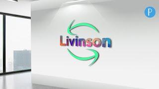 Livinson Professional Logo Design on Android (Pixellab Editing Logo) [ND Media Designs]