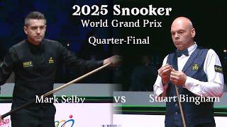 Mark Selby vs Stuart Bingham  2025 Snooker World Grand Prix  Quarter-Final