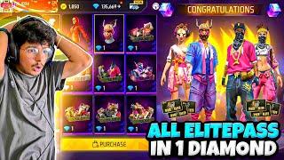 Free Fire Full Store In 1 DiamondAll Elite Pass And Rare Bundles 100%- Garena Free Fire