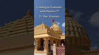 Somnath and dwarka 2 days itinerary  #somnath #dwarka #shorts