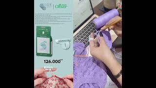Dụng cụ giữ chỉ và len Clover Yarn Guide S