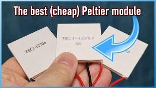 The best (cheap) Peltier module [test 2]