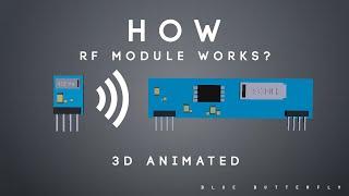 How RF Module works | 3D animated tutorial 