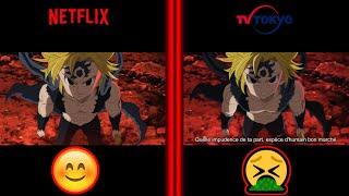 Escanor VS Meliodas [FULL FIGHT] - BlueRay vs TV (20 DIFFERENCES)