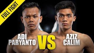 Adi Paryanto vs. Aziz Calim | ONE Championship Full Fight