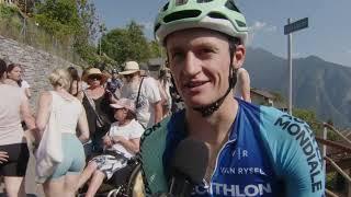 Felix Gall  - Interview at the finish - Stage 5 - Tour de Suisse 2025