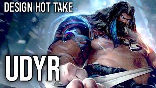Udyr (2022) is a simple man of complex spirit || design hot take