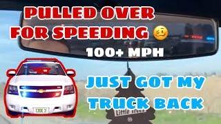 JUST GOT MY TRUCK BACK & GOT PULLED OVER!! (3 LINK & COILS)