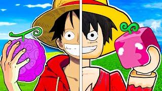 If Luffy Played Roblox Blox Fruits