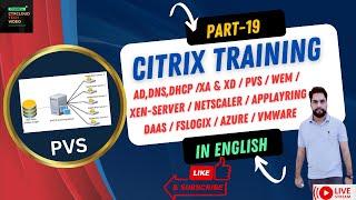 19. Citrix training How to promote  vdisk and create template in VCenter