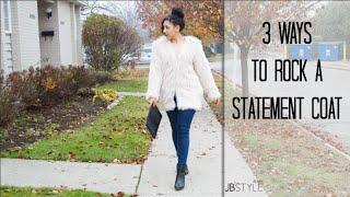 How to Style a Statement Coat  | Lil Miss JB Style