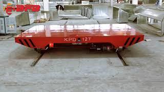 12T Rail Mounted Trolley, Electric Rail Transfer Cart Manufacturer