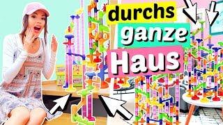 Murmelbahn durch das GANZE Haus | ViktoriaSarina