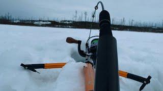 Washing hooks & trying my new ice auger
