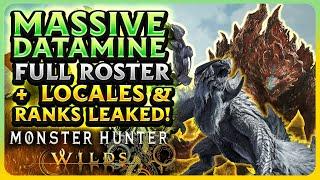 Full Monster Roster With Locales Leaked + HR Unlocks & Much More! | Rathalos Watch