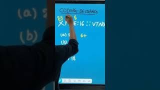 CODING - DECODING||SATYAS CONCEPTS#education #trending #shorts #railways #viral