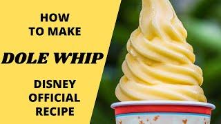 How to Make Disney Official Dole Whip Using the Official Disney Recipe | Is It Worth It?!