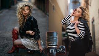 Urban portraits using a 50mm F0.95 lens | behind the scenes