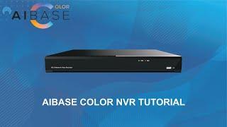 AiBase Color Tutorial - NVR Tutorial