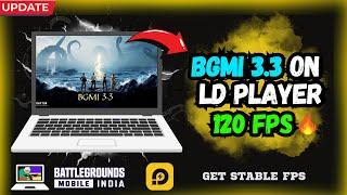 How to play BGMI in pc and laptop | 120 FPS | Ultra HDR | Play BGMI 3.3 on Ld Player emulator 