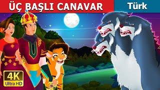 ÜÇ BAŞLI CANAVAR  | Three Headed Beast Story in Turkish | @TurkiyaFairyTales