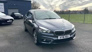 BMW 2 Series Active Tourer 1.5 225xe 7.6kWh Luxury Auto 4WD Euro 6-2016 Petrol Plug-In Hybrid Auto