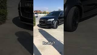 CRAZIEST MOM CAR OUT THERE?!?!?!?!??! #audi #rsq7 #sq7 #v12tdi #abt