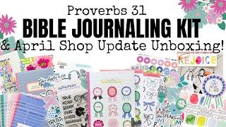 New Bible Journaling Kit & Products Unboxing