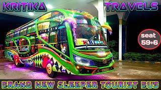 Sleeper Tourist Bus Review | West Bengal Tourist Bus | Kritika Travels | car bus lover