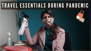 Travel Essentials During Pandemic | Coronavirus Travel Tips and Tricks  | Visha Khandelwal