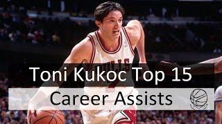 Toni Kukoc Top 15 Career Assists