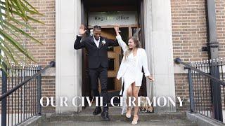 COME TO OUR CIVIL WEDDING CEREMONY...  VLOG