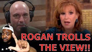 Joe Rogan TROLLS The View After They RAGE Over Him Having More Credibility Than The Liberal Media!