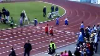 UM Lillehammer 2013, 100m finale G16