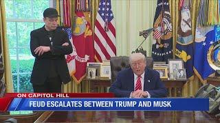 Feud escalates between Trump and Musk