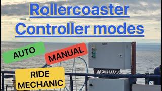 Rollercoaster running modes and what they do.