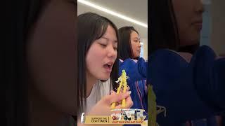 600 High School Girls Destroy their School's Friday Lunch Buffet!