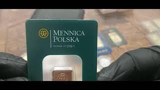 Mennica Polska | Sztabki złota | Mennica Rosenberg | Złoto inwestycyjne