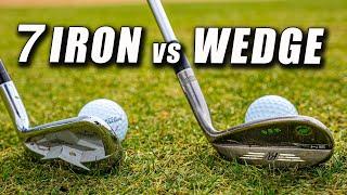 Should You Chip With a 7 Iron or a Wedge?