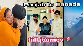 pind to canada || emotional video || student visa || full journey|| saidkheri