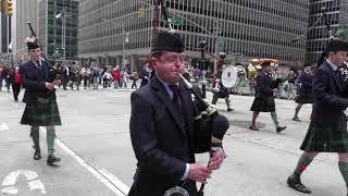 Tartan Parade~NYC~2024~Robert Gordon Pipes and Drum Marching Band~NYCParadelife