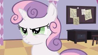 Sweetie belle and Rarity’s fight